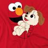 Sesame Street Unisex Adult Elmo & Tango Face T-Shirt