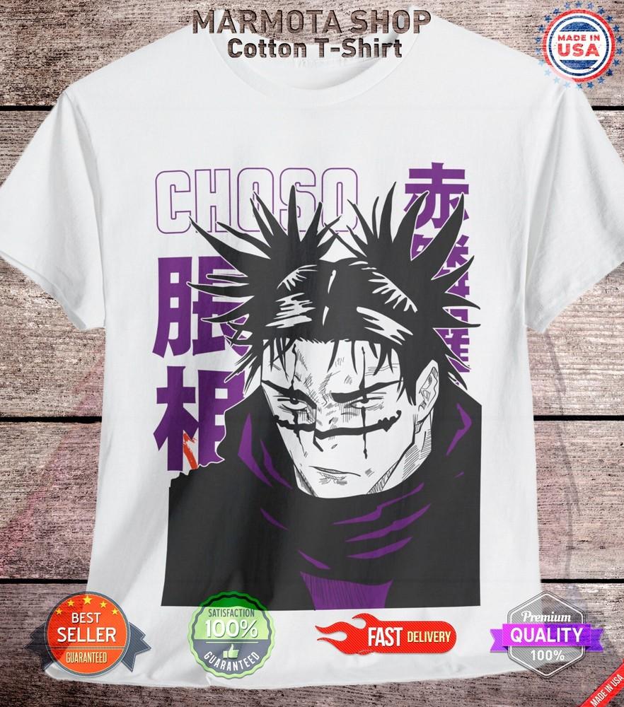 

Choso Jujutsu Kaisen T-Shirt Gojo Satoru Sukuna Anime Japanese Tee Shirt JJK L