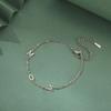 Cazador Custom Initial Letter Women's Bracelets Stainless Steel A-Z Alphabet Heart Personalized Bracelets Jewelry Birthday Gift