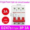 Delixi DZ47S Circuit Breaker: Air Switch for Single/Three-Phase, 1P/2P/3P/4P.