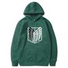 Women's Long Sleeves Japan Anime Attack on Titan Women Hoodies Autumn Winter Sweatshirts Hoodie Fashion Sweatshirts