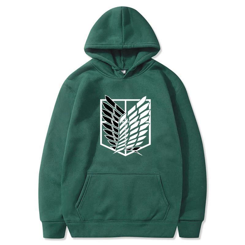 Women's Long Sleeves Japan Anime Attack on Titan Women Hoodies Autumn Winter Sweatshirts Hoodie Fashion Sweatshirts