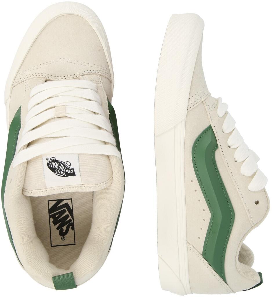 Vans Knu Skool Sneakers Light Beige/emerald