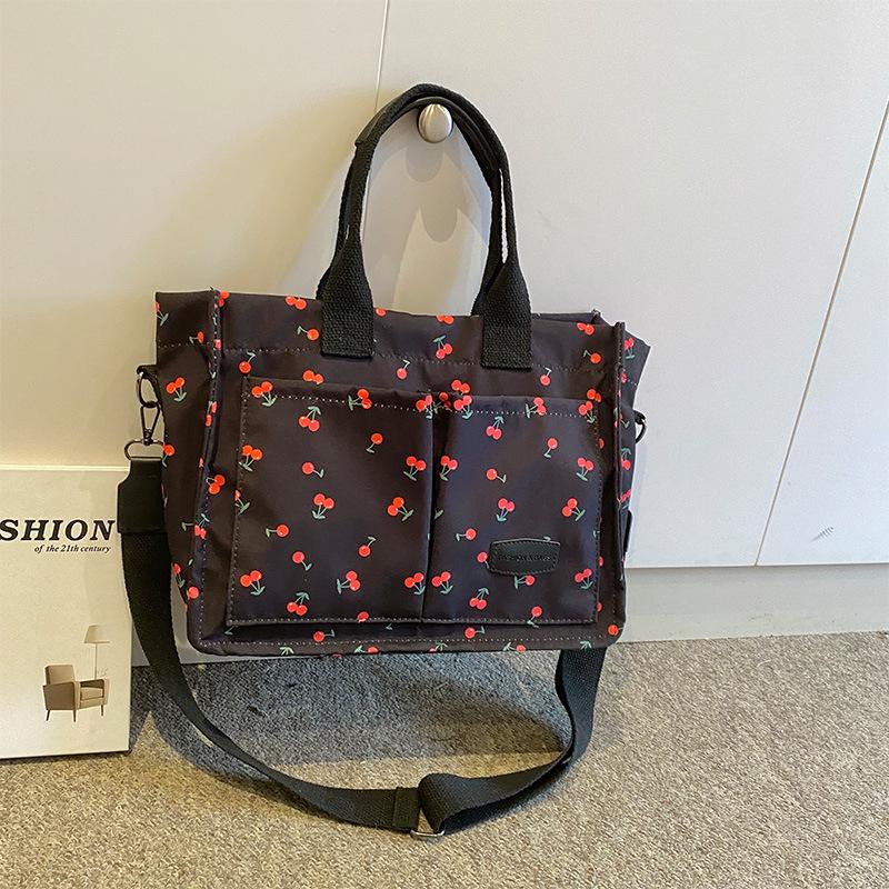 

Большая вместительная холщовая сумка для женщин, новая летняя сумка-тоут на одно плечо, сумка через плечо для поездок на работу и обратно для мам