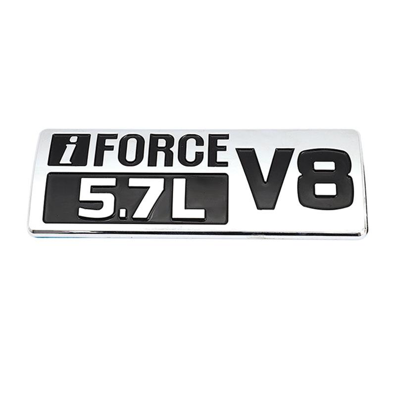 IFORCE 5.7l V8 Logo Car Stickers Auto Badge Emblem Decals Styling Accessories