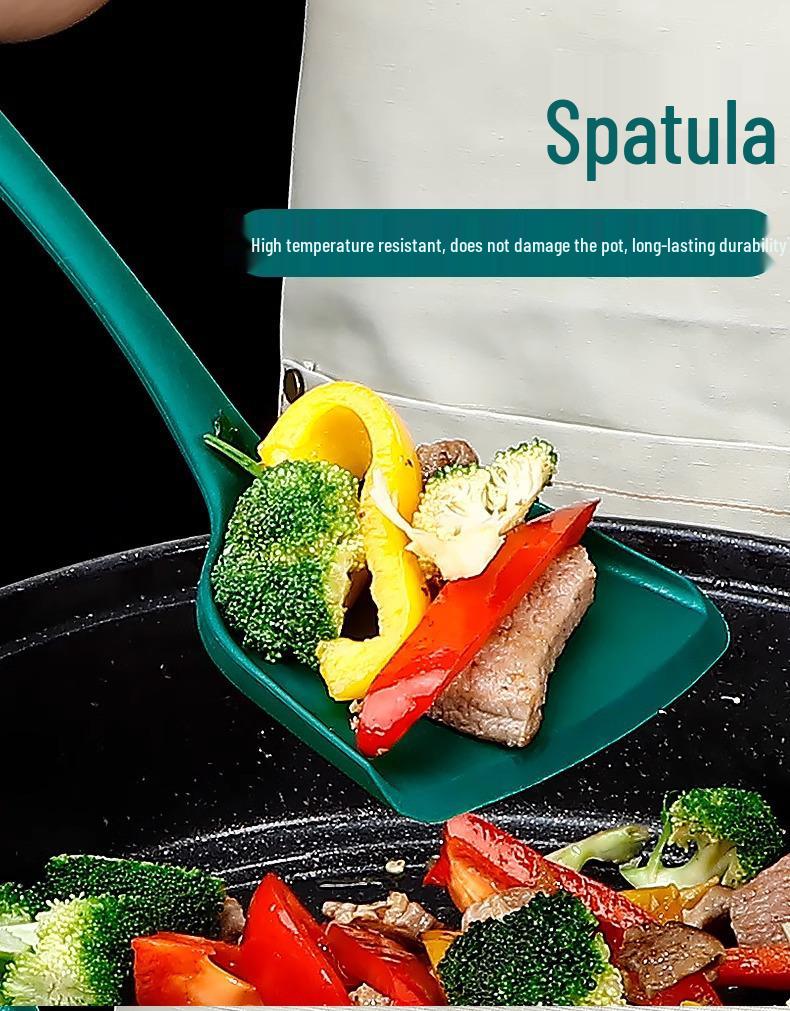 Outdoor Cooking Essentials Set: Picnic Knife, Camping Spatula & Storage Bag for Kitchenware & Vegetables