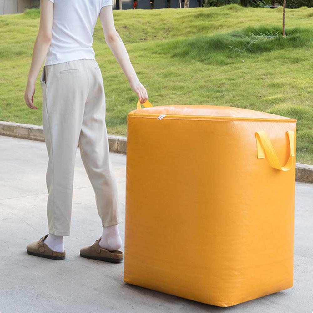 2/4 Pcs Storage Bag Extra Large Duty Moving Bag Waterproof Foldable  Easy To Organize Winter Clothing, Shoes And Quilt Storage