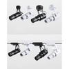 Theater Stage Zoom Spotlights, LED Focus Logo Projector Track Lights,Industrial Gobo Lights for Company Restaurant Store Wedding