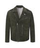 Ungimmick Suede Rider Jacket (Khaki / Goatskin)