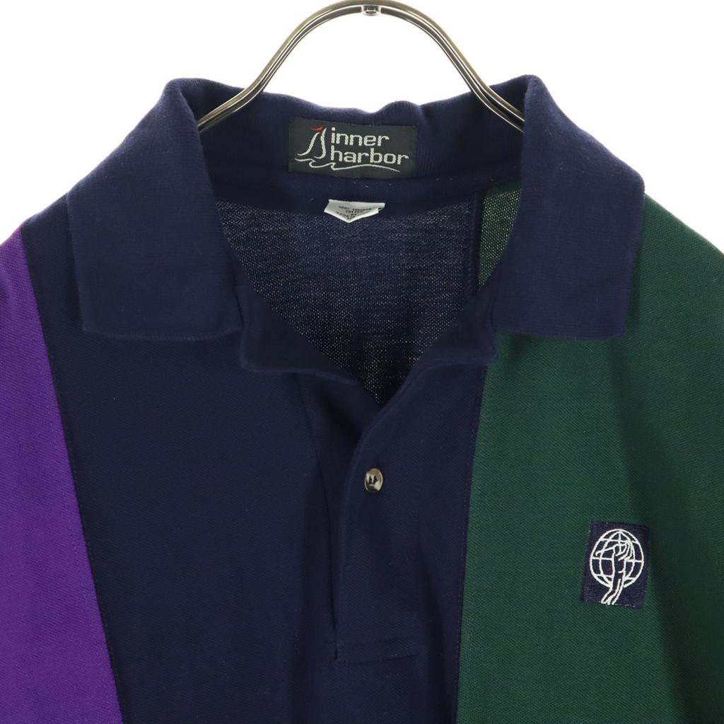 Beauty Products Inner Harbor One Point Short Sleeve Crazy Pattern Polo Shirt Men's Used