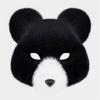 3Pcs Animal Bear Costumes Accessories Bear Mask,Bear Tail, Bears Paws Gloves for Kids Halloween Cosplay Party Props