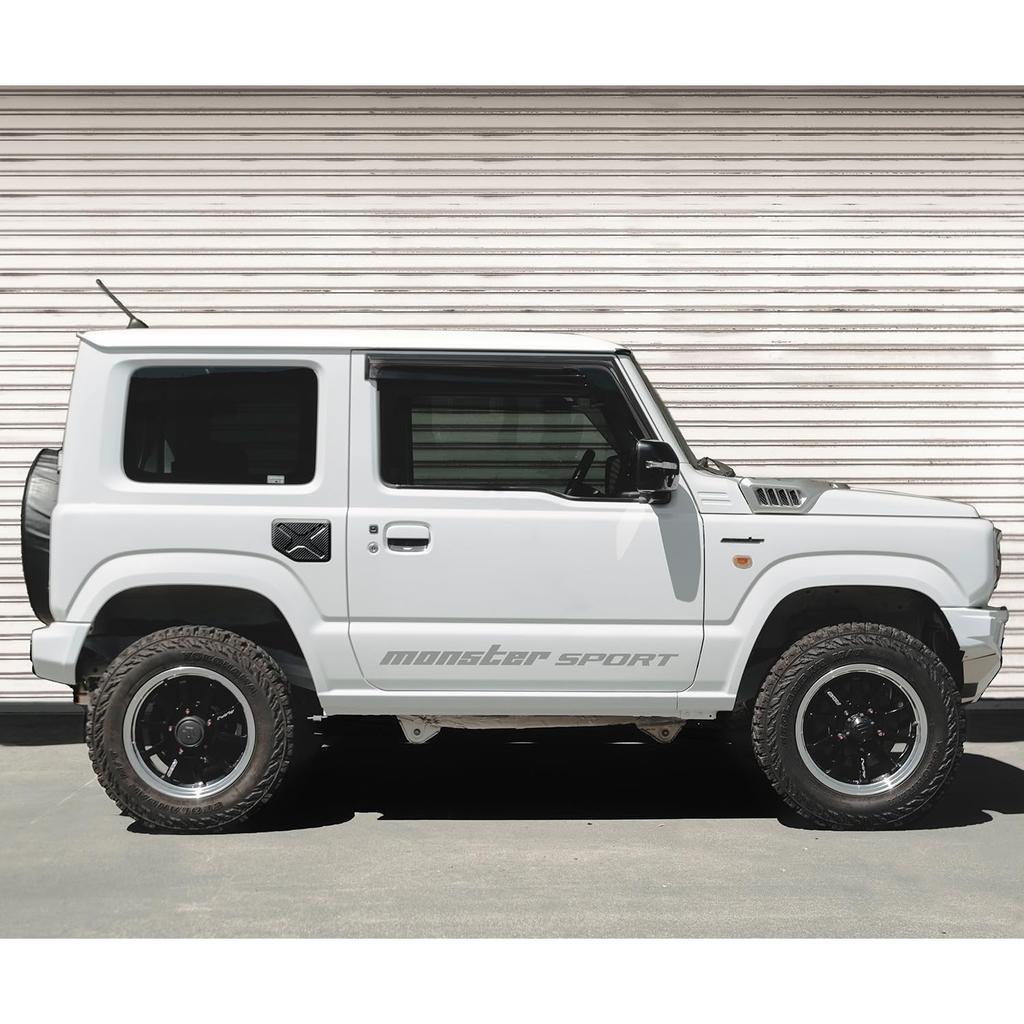 MONSTER SPORT TOUGH Fuel Lid Textured for Jimny Jimny Sierra Cover, Pattern, [JB64W] / [JB74W] 796120-5500M