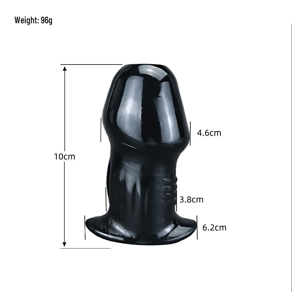 Transparent Hollow Anal Plug & Speculum for Men & Women, Enema Cleaner & Dilator, Erotic Toy