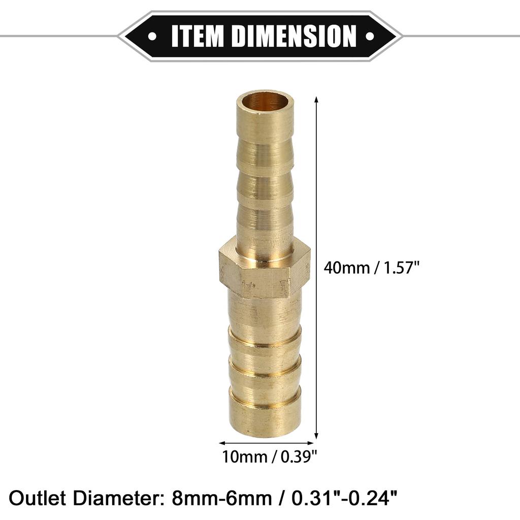 uxcell Car Engine Hose Fitting Connection Reducer Straight Shape Hose