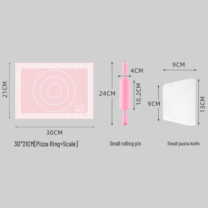Deou Xingguang 6-Piece Silicone Baking Mat Set