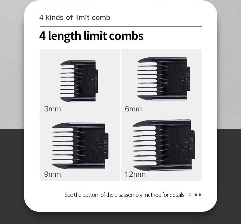 Professional Electric Hair Clipper for Salon & Home Use – Ideal for Bald and Oil Head Styles, Men's Grooming Tool