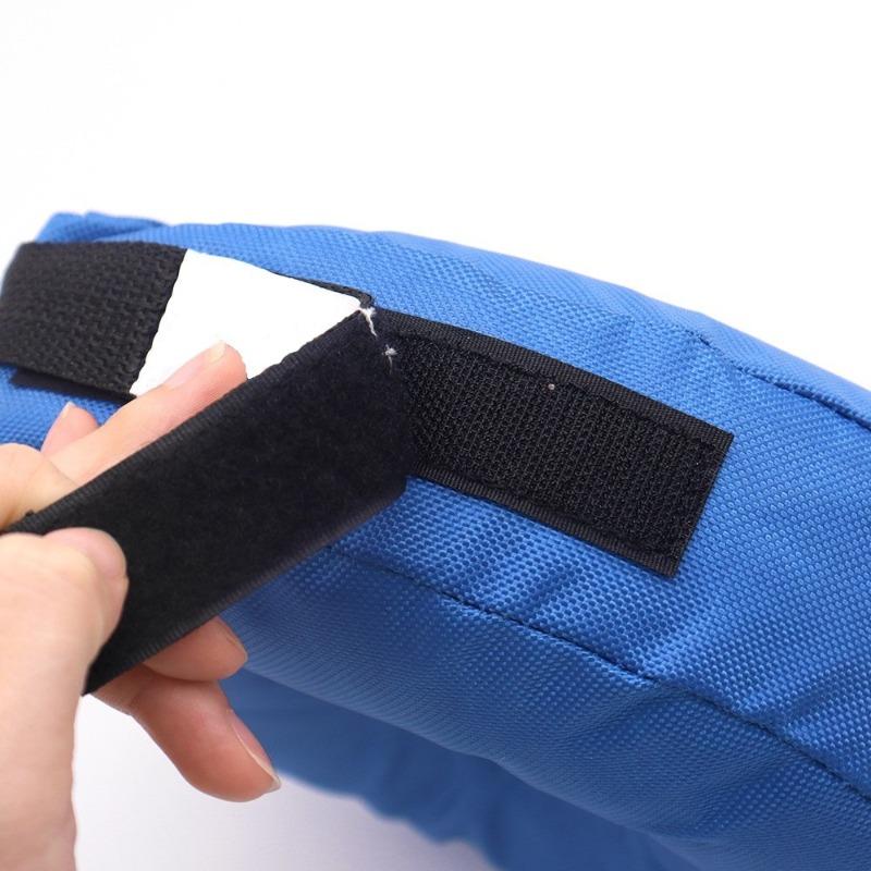 Anneau de cou doux, Couvre-tête de chien portable réglable, Anneau de cou pour chat, Anneau pour animal de compagnie gonflable Illite Blanc