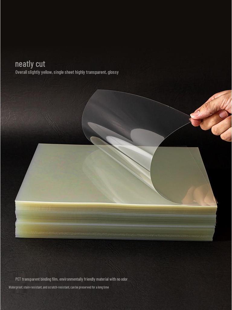 A4/A3 Frosted Transparent PVC Film for Art & Craft 