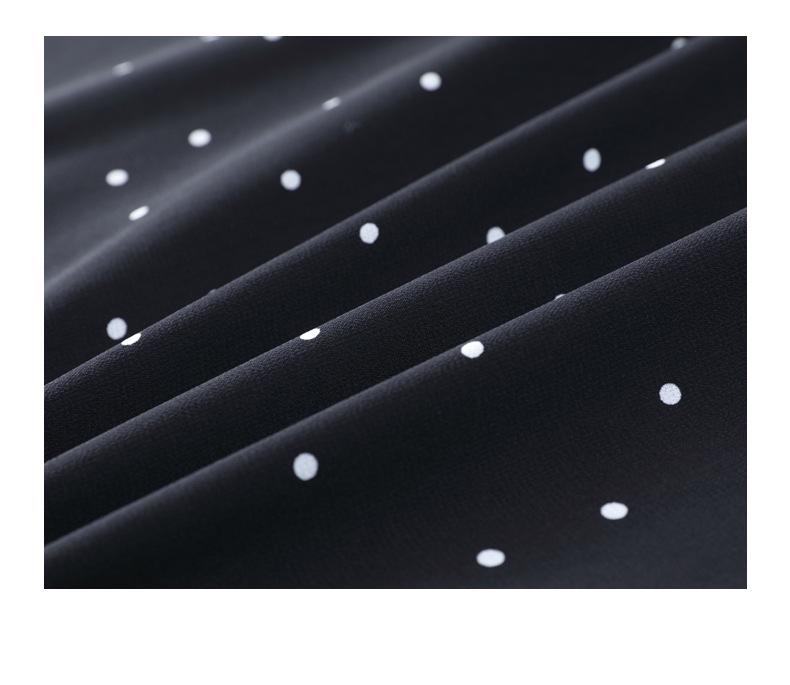 Frühlingshaftes Koreanisches Chiffon Prinzessinnen Zweiteiler-Set mit Rock mit elastischer Taille