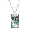 Demon Slayer Anime Enamel Pendant Necklace Unisex Cosplay Jewelry Agatsuma Zenitsu Hashibira Inosuke Character Props