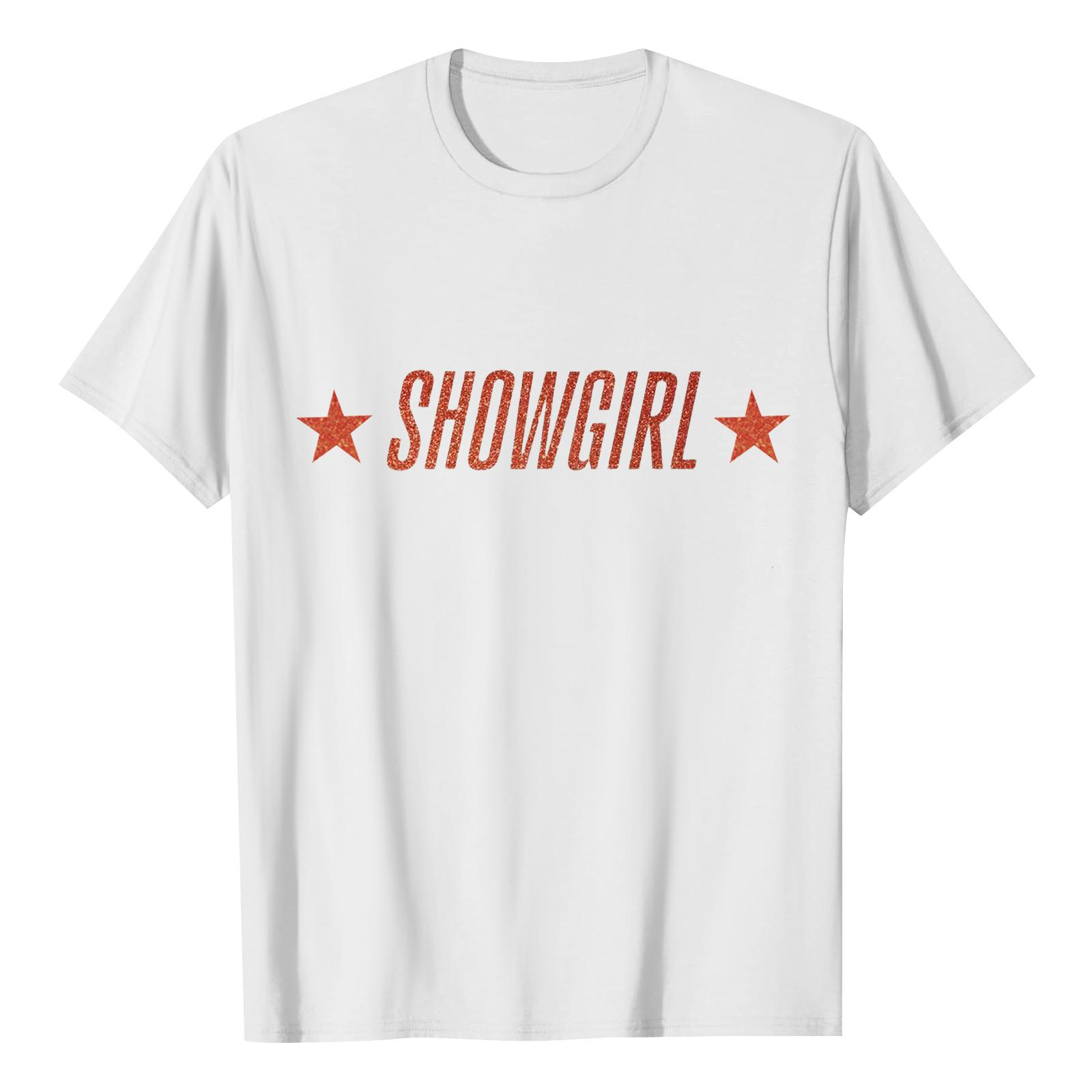 

Унисекс Повседневная футболка с коротким рукавом и принтом букв XL белый