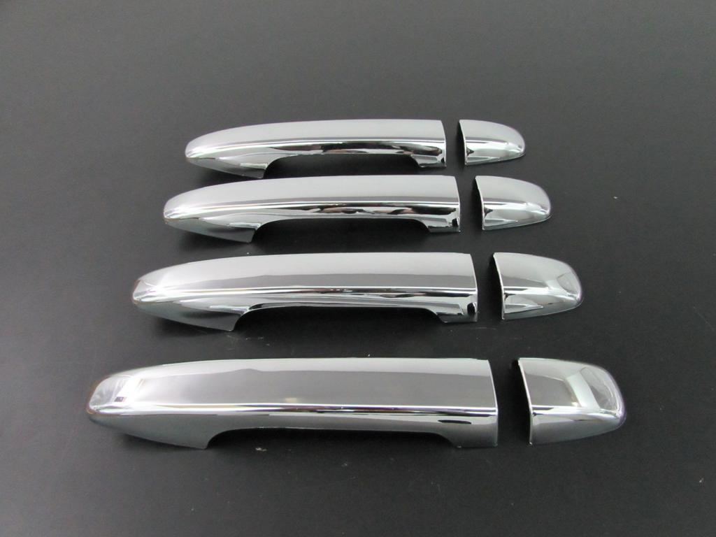 BRIGHTZ BRIGHTZ Prius PHV 35 Series Chrome Plated Door Handle Covers, Nobu Full Cover Type, 8 Pieces [PRIUS30-NOBU-FS-A4B0C0D4] 1383