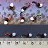12PCS #14 Suspender Buzzer Nymph Fly Fishing Flies Trout Buzzers Red Orange Purple Green Chartreuse Black