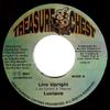 7inch Record LUCIANO  Live Upright TC0018 Treasure Chest 2001 Jamaica Reggae Ska  Dub Used