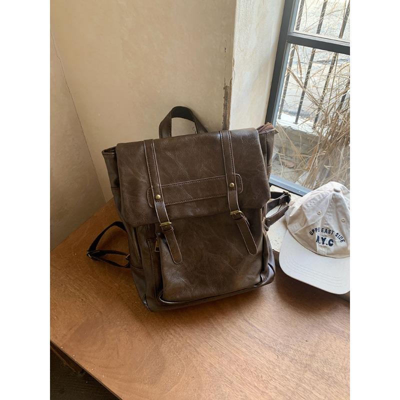 Backpack Retro Cambridge Bag College Student Schoolbag Messenger Bag