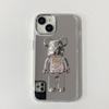 Acrylic Mirror Apple 15 16 Protective Cover Mirror Material Shell 11 Beads 16 ProiPhone13 Mobile Phone Case
