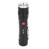 Small Flashlight USB Charging Waterproof Zoomable 4 Modes LED Bright Magnetic Flashlight for