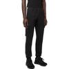 adidas Oryginalne joggery cargo z nadrukiem logo Trefoil w jednolitym kolorze Męskie spodnie Czarny HK9689