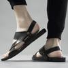 Sommerschuhe Herren Schuhe Sandalen für Herren Echtes Leder Herrenschuhe 2022 Luxus Sandalen Angeln Schwarz Sommerschuhe Mann