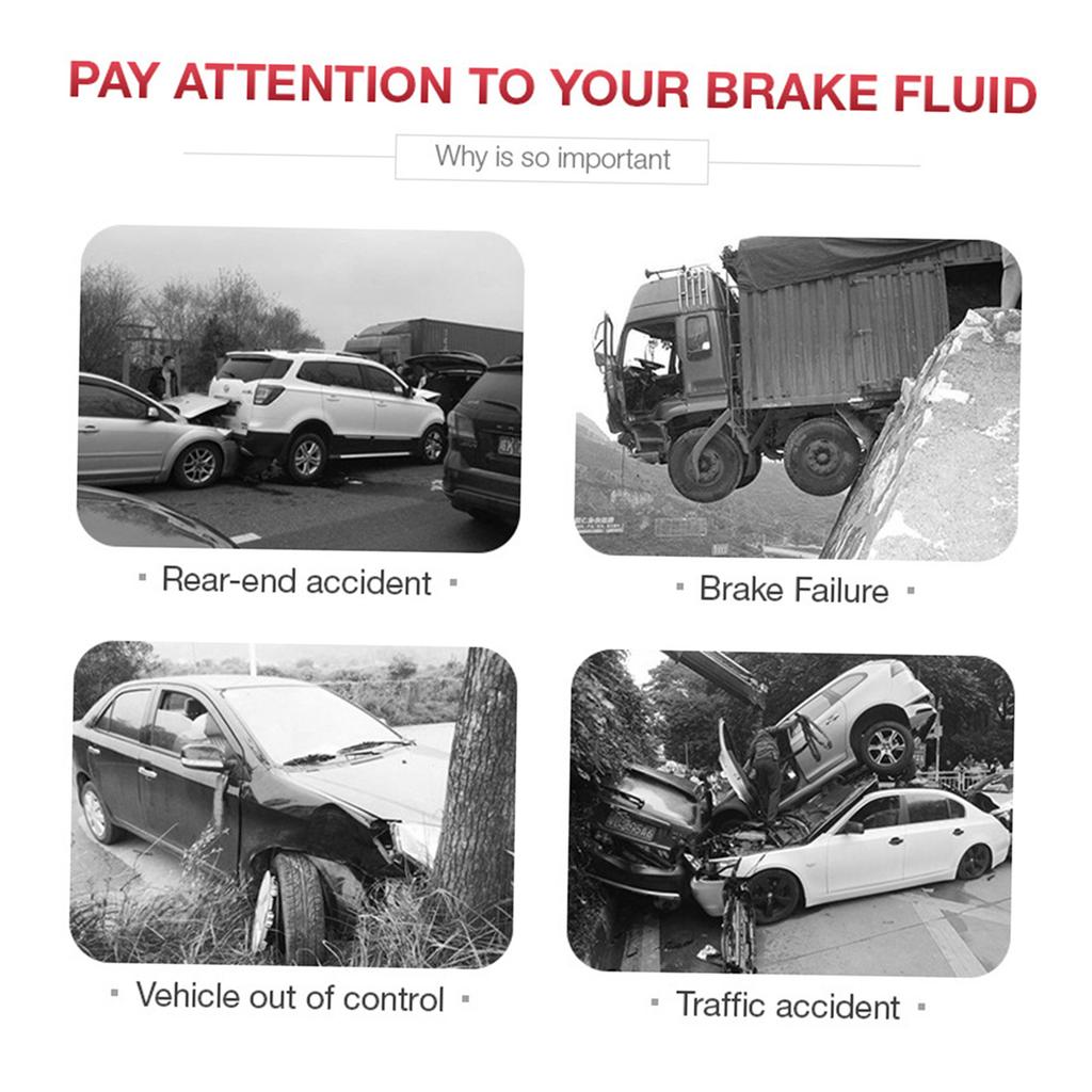 Brake Fluid Tester Automotive Brake Fluid Detector Intelligent Car Brake Fluid Tester Brake Fluid Diagnostic Testing