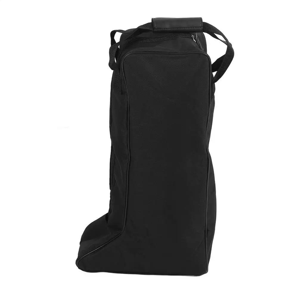 600D Riding Boot Bag Dust Proof Equestrian Boot Bag Long Boots Bag Outdoor Activities