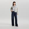 Lee Women's Light Gray Denim Jacket