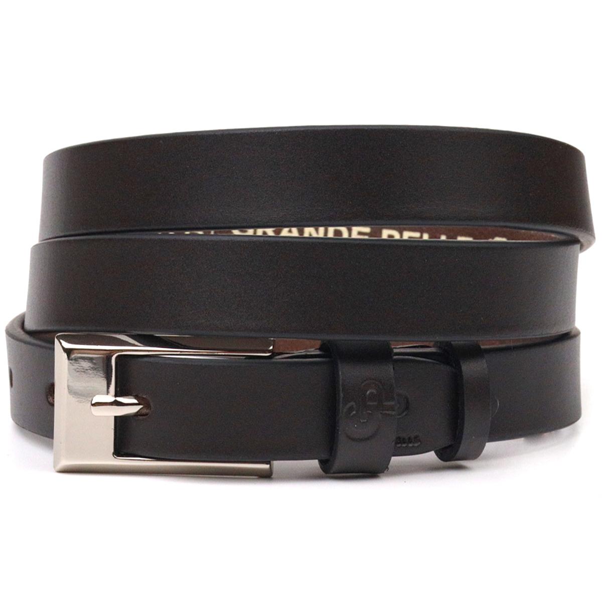 

Красивий шкіряний жіночий ремінь GRANDE PELLE Leather Belt 21442 Коричневий