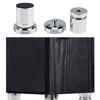 Pack of 4pcs/2pcs/1pc Aluminum Alloy Isolation Feet for Shock Absorption and Stability Adjustable Sound Equipment Foot