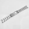 19mm Curved End Strap For Seiko No. 5 SNXS77/80/79K/75 NXS73K1 Men Stainless Steel Watch Band Metal Bracelet for Jubilee Oyster