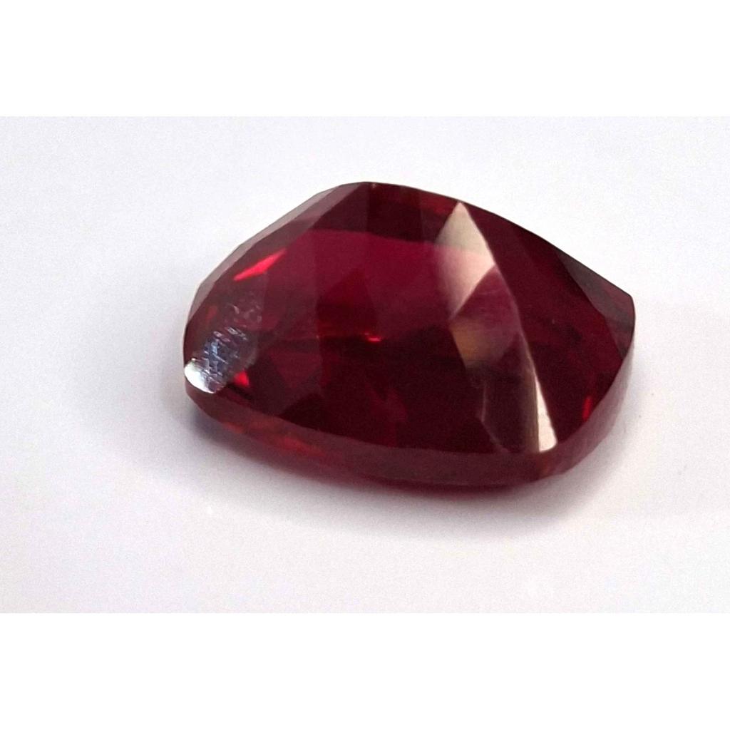 Cushion Cut Natural Red Ruby Mozambique 8-10 Ct Beautiful Certified Gemstone
