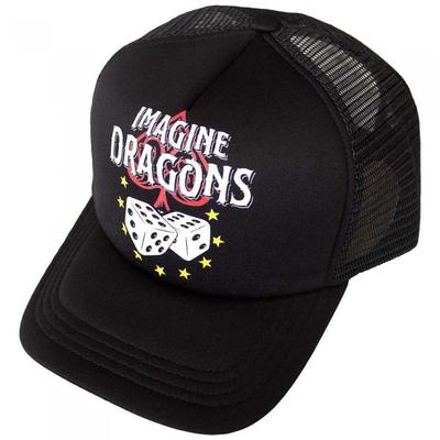 Imagine Dragons Unisex Yetişkin Zar Kamyoncu Şapkası