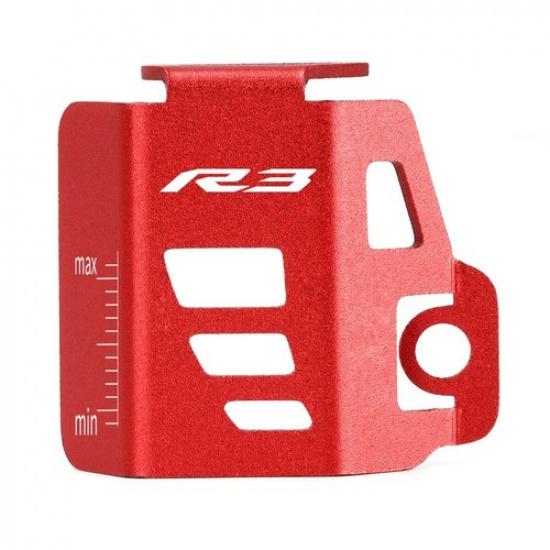 For YAMAHA YZF R3 2015- 2024 2025 Rear Brake Fluid Reservoir Cap Guard Cover