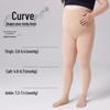 Plus Size Non-Slip Fleece-Lined Pantyhose for Women - Autumn/Winter