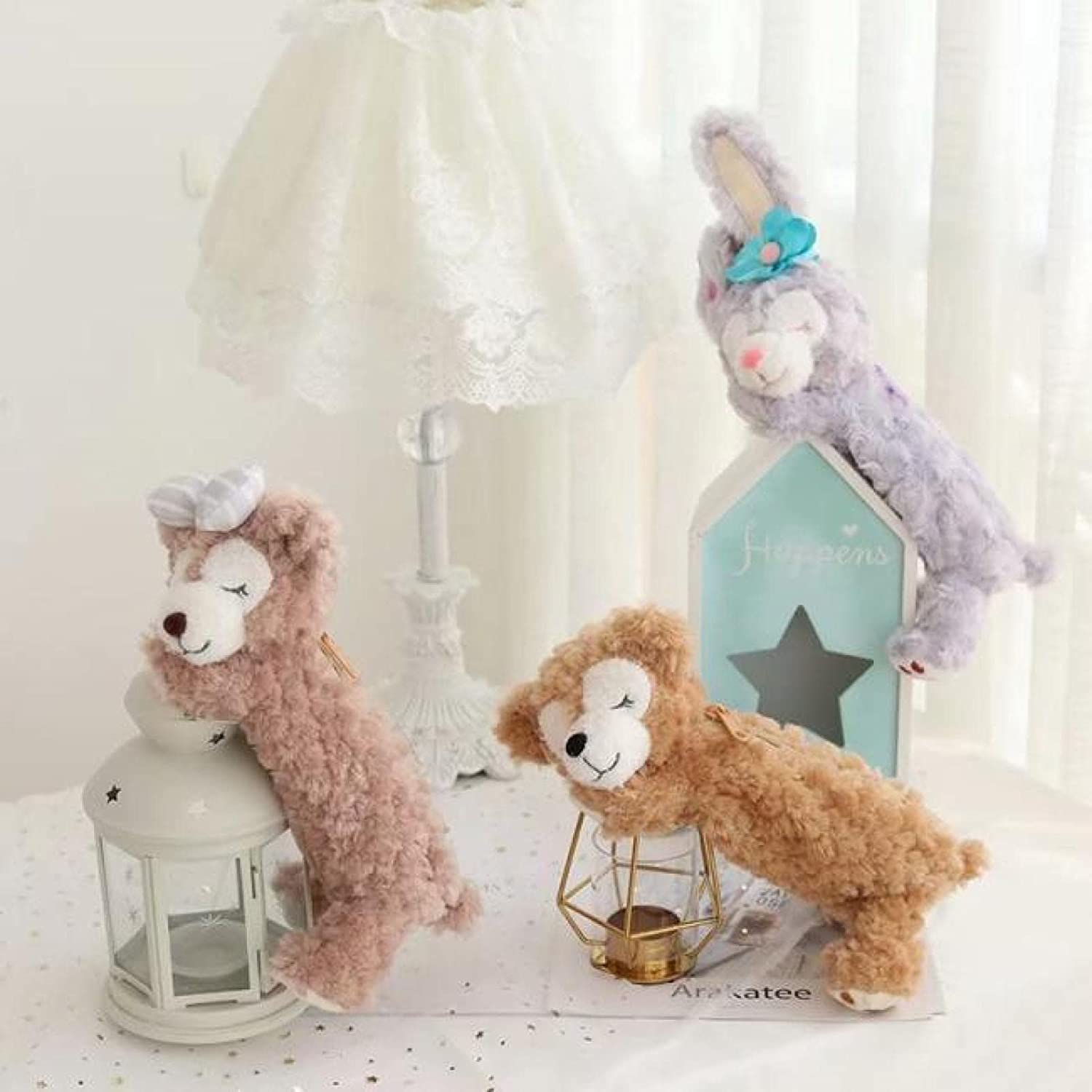 

StellaLou and ShellieMay character plush toy pen case/pen pouch/pencil case/cosmetic pouch/multi-purpose pouch/smell case/stationery/toy/small item/ma