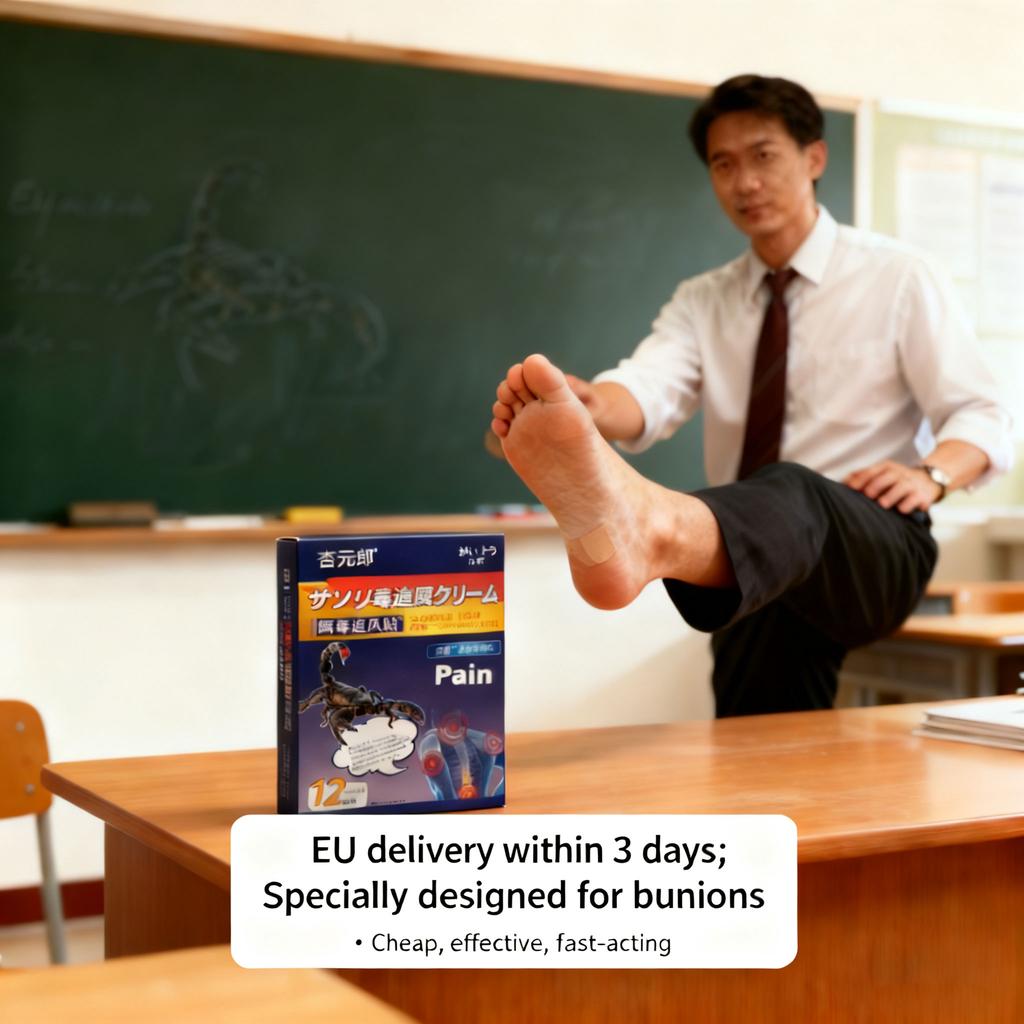 Skin-Safe Foot Bunion Patch - Natural Herbal Long-Lasting Comfort