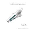 304 Stainless Steel Green Handle Food Tongs