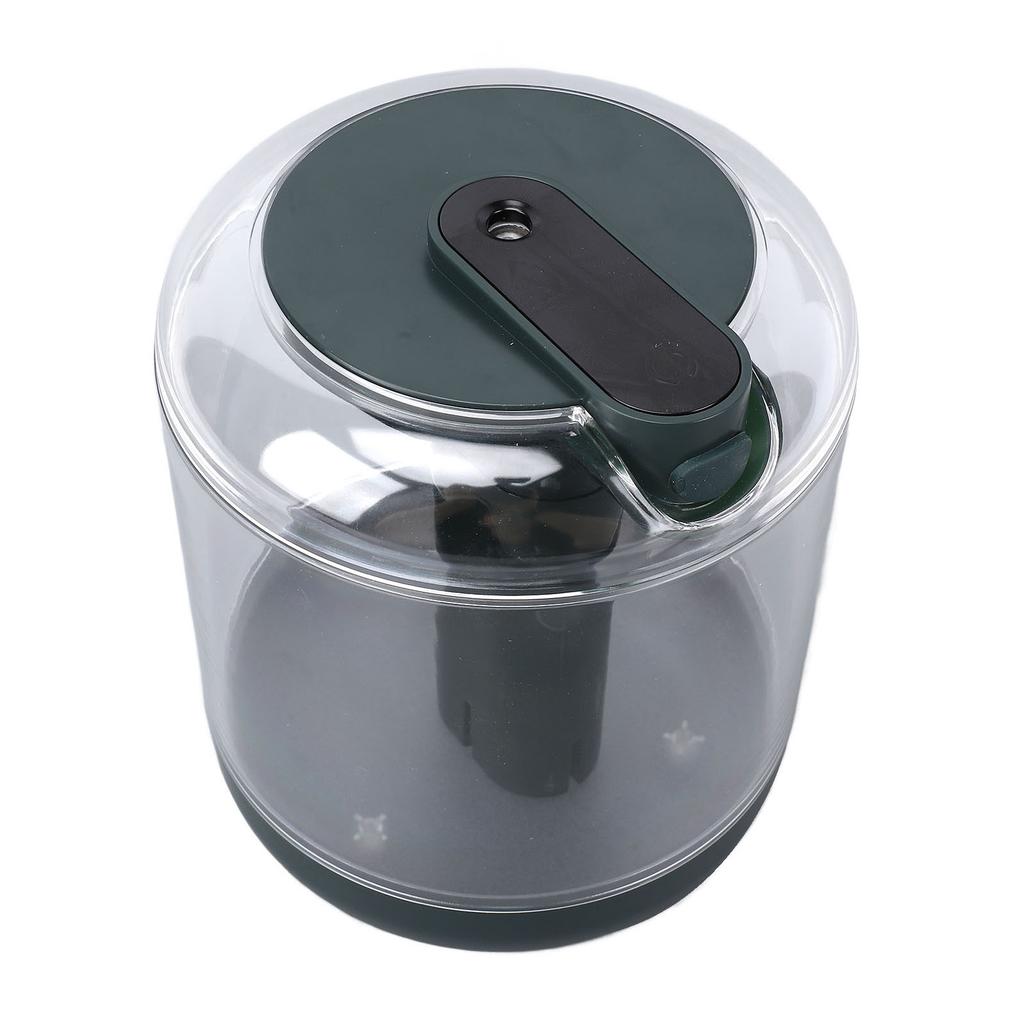 Top Fill Humidifier Bedroom 1L Quiet Cool Mist Smart Touch Control Transparent Large Fog for Nursery Green