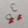 Unique Horse Pendant Earrings Fashion Earrings Ear Jewelry Alloy Texture Suitable for Casual and Formal Occasions