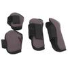 1Set Horse Tendon Boots PU Elastic Thickened Adjustable Horse Leg Protector with Nylon Hook
