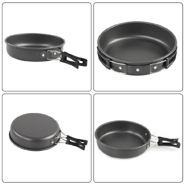 Outdoor Cooking Pans for Camp Nonstick Practical Backpacking Camping Frying Pans